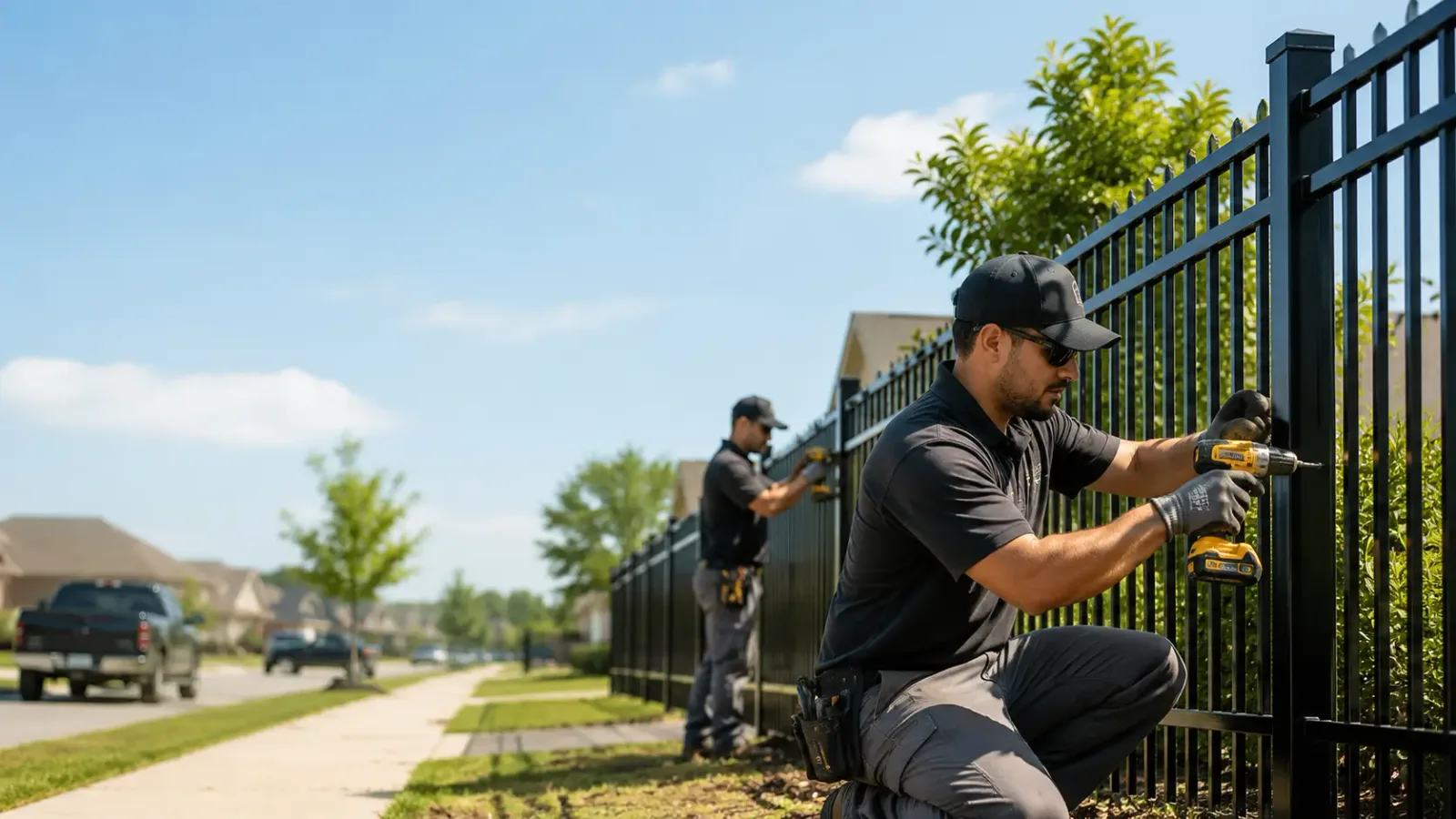 Metal Fence Installation in Raritan, IL